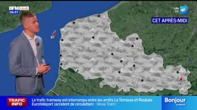 Météo Nord-Pas-de-Calais: journée grise avec des averses et des rafales de vent