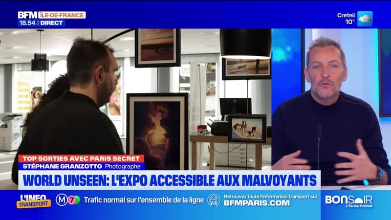 Top Sorties Paris du vendredi 8 novembre - « World Unseen » : l'expo accessible aux malvoyants