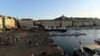 Vue du Vieux-Port de Marseille le 25 octobre 2021