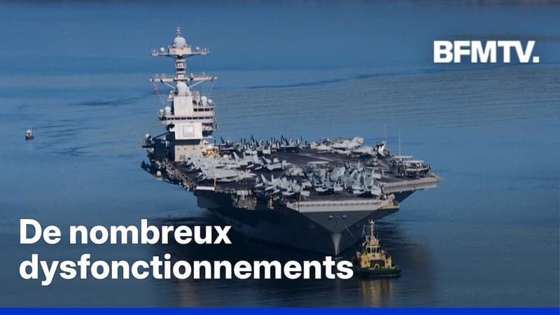États-Unis: en mauvais état, le porte-avions USS Gerald Ford devrait bientôt quitter le Moyen-Orient