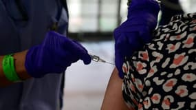Vaccination AstraZeneca à Madrid le 9 avril 2021
