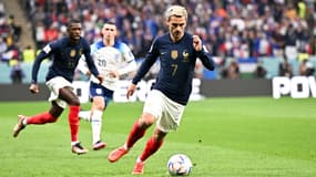 Antoine Griezmann passeur décisif contre l'Angleterre.