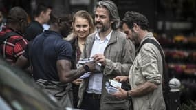 Aymeric Caron, candidat aux législatives à Paris