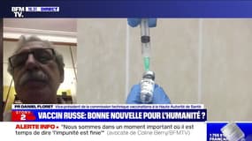 Pr Daniel Floret sur le vaccin russe: "Si l'Agence européenne du médicament donne une autorisation de mise sur le marché, la Haute Autorité de Santé donnera un avis 24 à 48h après"