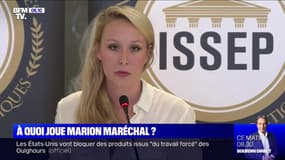 Marion Maréchal fait sa rentrée et souhaite affirmer sa différence avec le Rassemblement national