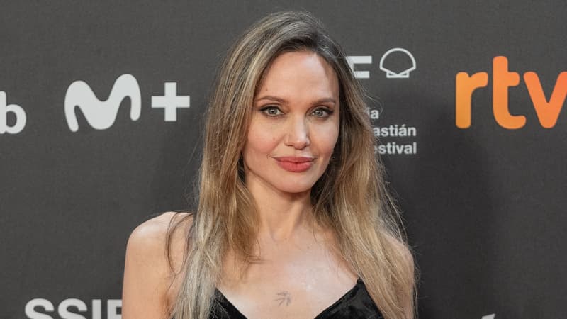 Angelina Jolie au festival du film de San Sebastian, le 21 septembre 2025.
