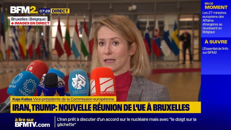 L'UE pourrait inscrire ce jeudi les Gardiens de la révolution comme "organisation terroriste", annonce Kaja Kallas, vice-présidente de la Commission européenne