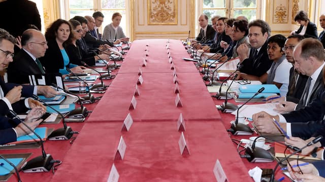 Bernard Cazeneuve a réuni plusieurs ministres cette après-midi.