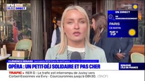 Paris: un petit-déjeuner solidaire dans le quartier de l'Opéra