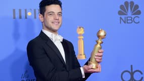 Rami Malek le soir des Golden Globes 2019