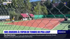 Pra Loup: plus de 400 joueurs réunis pour l'Open de tennis