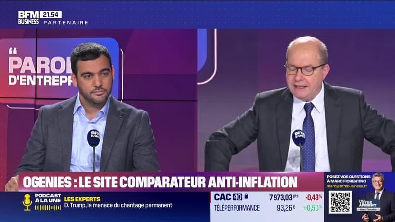 Fawzi Oufaquir (Ogenies) : Ogenies, le site comparateur anti-inflation - 08/02