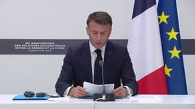 Emmanuel Macron "remercie" Xi Jinping de soutenir une "trêve olympique" pendant les Jeux Paris 2024