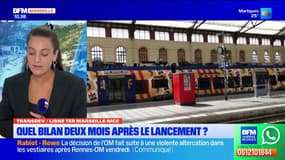 Transdev / Ligne TER Marseille-Nice. Quel bilan deux mois après le lancement ?