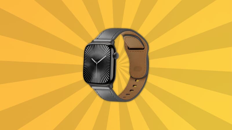 Incroyable mais vrai : ce bracelet d'Apple Watch en cuire est à moins de 2 euros