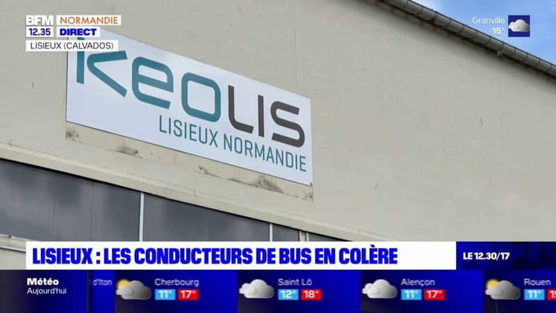 Calvados: les chauffeurs de bus de Lisieux en colère