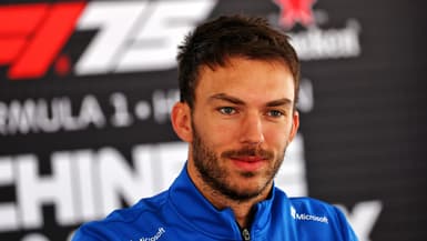 Le pilote Alpine Pierre Gasly le 20 mars 2025 à Shanghai