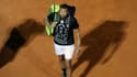 Jo-Wilfried Tsonga quitte le court du Masters 1000 de Monte-Carlo battu par Marin Cilic, le 11 avril 2022  