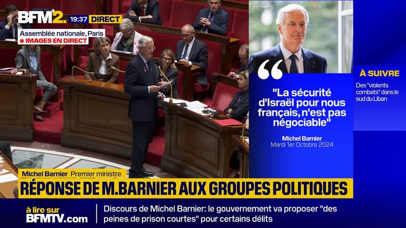 Michel Barnier à Éric Ciotti: 