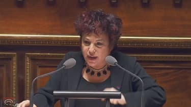 La sénatrice écologiste Esther Benbassa à l'origine de la proposition de loi.