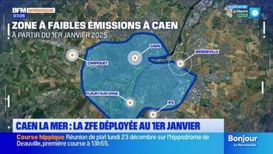 Caen la mer: la ZFE déployée dès le 1er janvier