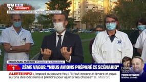 Emmanuel Macron sur le coronavirus: "On se projette au mieux jusqu'à l'été prochain"