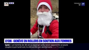 Scandale des implants Essure: un jeune Isérois rallie Lyon à Genève en rollers en soutien aux femmes