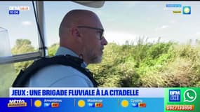 JO 2024: une brigade fluviale surveille la Deûle jusqu’à la Citadelle