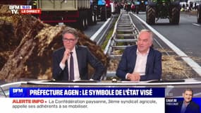 Story 2 : Préfecture d'Agen, le symbole de l'État visé - 24/01