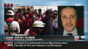 "Les ports de Bastia ou d'Ajaccio pourraient accueillir l'Aquarius, J'ai téléphoné à la préfète de #Corse, j'attends un retour. (...) Il faut porter secours !"