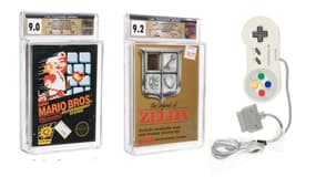 Enchères records à venir pour des jeux rétro