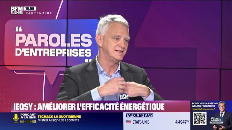 Éric Chomel (IEQSY France) : IEQSY, améliorer l'efficacité énergétique - 08/02