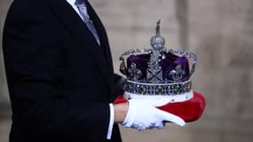 La couronne impériale britannique.