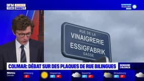 Colmar: des plaques de rue bilingues dérangent certains habitants