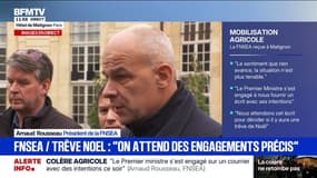 Arnaud Rousseau "ne condamne pas" la manifestation des agriculteurs devant le domicile du couple Macron au Touquet