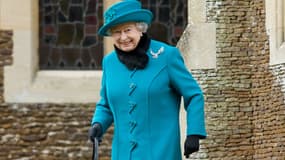 La reine Elizabeth II à Sandringham en 2012