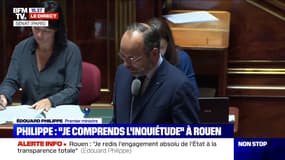 Lubrizol: Edouard Philippe veillera à ce que "rien ne vienne exonérer la responsabilité de l'industriel"