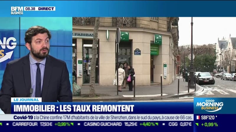 Immobilier : les taux remontent