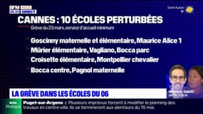 Grève du 23 mars: l'accueil perturbé dans les écoles des Alpes-Maritimes