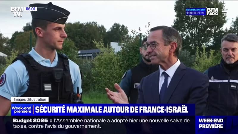 France-Israël: 2.500 policiers et gendarmes déployés pour le match jeudi 14 novembre