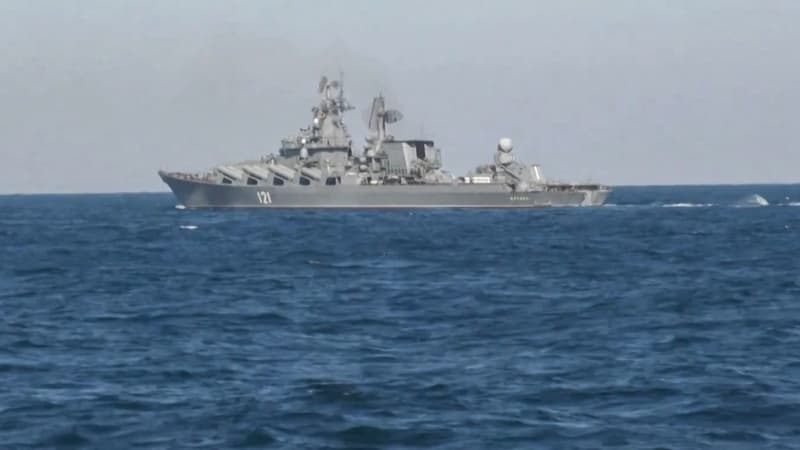 Guerre en Ukraine: la Russie dit avoir repoussé une attaque sur l'un de ses navires en mer Noire