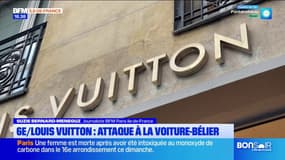 Paris: une boutique Louis Vuitton cambriolée, la vitrine brisée par une voiture bélier