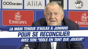 OL : La main tendue d'Aulas à Juninho pour se réconcilier avec son "idole en tant que joueur"