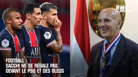 Sacchi ne se régale pas devant le PSG et les Bleus 