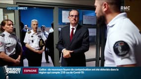 "Vous attendez de nous des actes, ils viendront": visite surprise et symbolique de Jean Castex dans un commissariat de La Courneuve