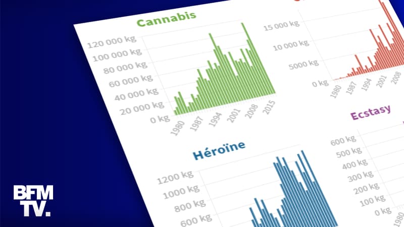 INFOGRAPHIE. Revenus, consommation, emplois... Les chiffres du trafic de drogues en France