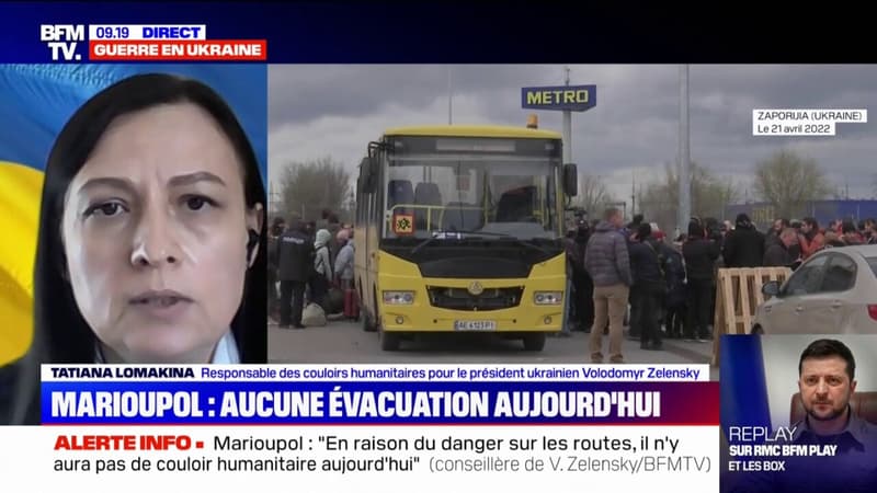 La responsable ukrainienne des couloirs humanitaires évoque 