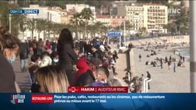 "Les vacanciers de la zone A sont tous venus chez nous, et maintenant que c'est à nous de profiter de notre soleil, on nous confine": la colère de Hakim, auditeur RMC à Nice