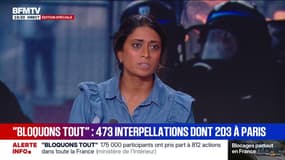 10 septembre: "Je n'ai pas vraiment entendu de revendications", déclare Prisca Thevenot, députée "Ensemble"