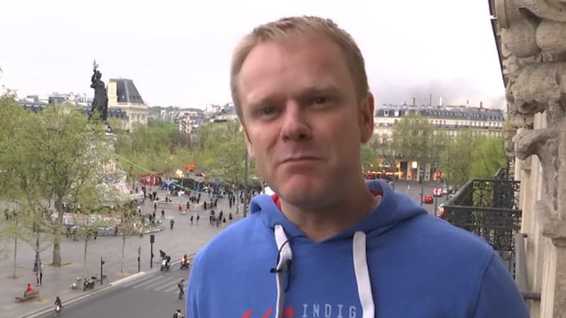 Roland, riverain de la place de la République, lassé de "Nuit debout"